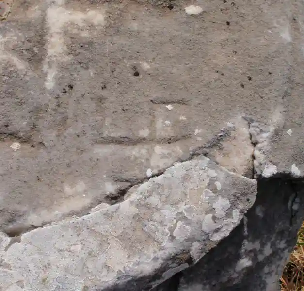 Swastika engraved on a stone in the ruins of Ephesus, Izmir